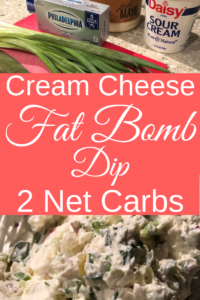 Fat Bomb Chive Cream Cheese Dip Recipe | Keto Fat Bombs