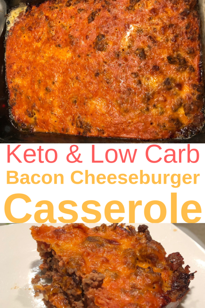 Ultimate Low Carb Bacon Cheeseburger Casserole | Delicious Keto Recipe